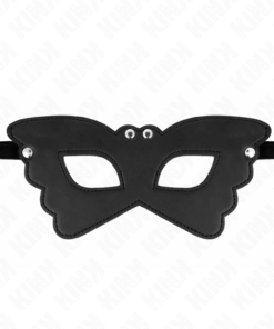 KINK - BUTTERFLY SHAPED LEATHERETTE MASK 20 x 9 CM