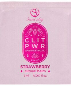 SECRETPLAY - SINGLE DOSE STRAWBERRY LUBRICANT 2 ML