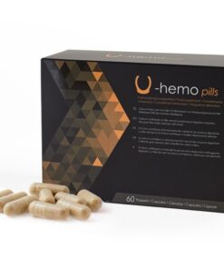 500 COSMETICS -U-INTEST CAPSULES TO PREVENT HEMORRHOIDS - 60 CAPSULES