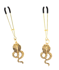 KINK - COBRA PENDANT NIPPLE CLAMPS 6 CM