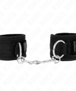 KINK - WRIST RESTRAINTS BLACK ADJUSTABLE 18-35 CM X 6 CM