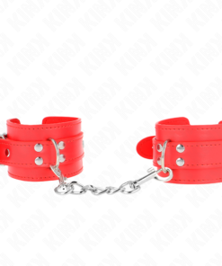 KINK - SIMPLE WRIST RESTRAINTS RED ADJUSTABLE 20-23 CM X 5.5 CM