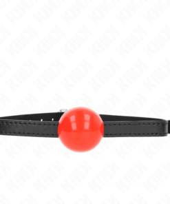 KINK - RED SINGLE SOLID BALL 4 CM GAG 65 x 1.5 CM
