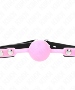 KINK - LUMINOUS SILICONE BALL 4 CM GAG 60 x 2 CM
