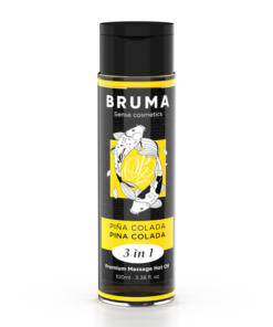 BRUMA - PREMIUM MASSAGE HOT OIL PINA COLADA 3 IN 1 - 100 ML