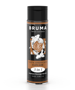 BRUMA - PREMIUM MASSAGE HOT OIL CUPCAKE 3 IN 1 - 100 ML