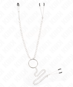 KINK - TRIPLE NIPPLE AND CLIT CLAMPS WITH CHAIN MODEL 1
