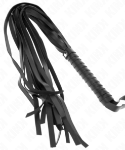 KINK - NEGRO SHORT HANDLE LONG TAIL WHIP 70 CM