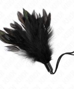 KINK - TICKLE FEATHERS WITH ROPE HANDLE PLASTIC BASE 15 CM