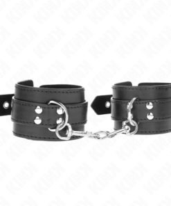 KINK - WRIST RESTRAINTS WITH STUDS 35 X 6 CM