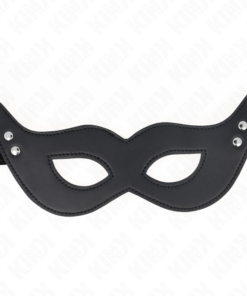KINK - LEATHERETTE MASK WITH RIVETS MODEL 1 26 x 8 CM
