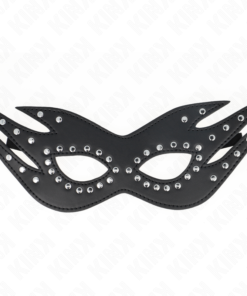 KINK - LEATHERETTE MASK WITH RIVETS MODEL 3 26 x 9.5 CM