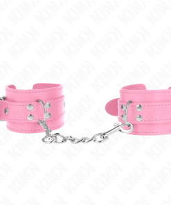 KINK - SIMPLE WRIST RESTRAINTS PINK ADJUSTABLE 20-23 CM X 5.5 CM