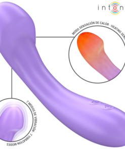 INTENSE - BECKY VIBRATOR 19 CM HEATABLE 7 VIBRATIONS PURPLE