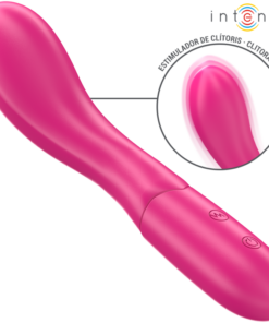 INTENSE - LISETTE VIBRATOR 19 CM FLEXIBLE 10 VIBRATIONS PINK