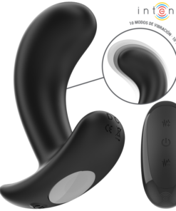 INTENSE - CHANDLER ANAL PLUG 10 VIBRATIONS BLACK REMOTE CONTROL