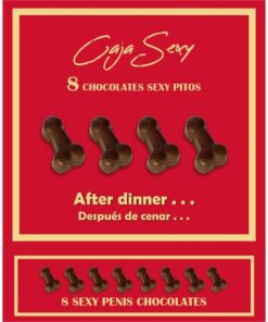 DIABLO PICANTE - BOX OF 8 PENIS-SHAPED CHOCOLATES
