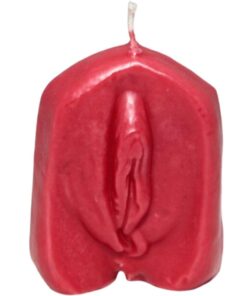 DIABLO PICANTE - VAGINA SHAPED CANDLE RED
