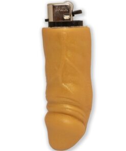 DIABLO PICANTE - GOLDEN PENIS-SHAPED RECHARGEABLE LIGHTER