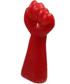 DIABLO PICANTE - FIST SHAPED CANDLE RED