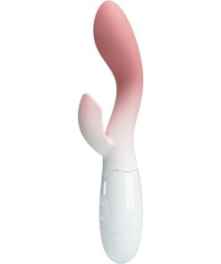 PRETTY LOVE - BRIGHTY G-SPOT VIBRATOR + CLITORIS STIMULATOR 30 VIBRATIONS PINK