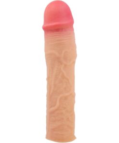 PRETTY LOVE - STEVENSON PENIS SLEEVE WITH 7.6 CM EXTENSION FLESH