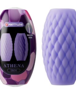 PRETTY LOVE - ATHENA EROS SILICONE MALE MASTURBATOR PURPLE