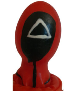 CONDOMERIE - HANDPAINTED NOVELTY CONDOMS TRIANGLE