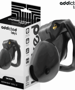 ADDICTED TOYS LOCKED - MINDNIGHT CELL PENIS CAGE SIZE S 4.8 CM