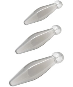 TOYJOY - ANAL PLAY 3-PIECE TRANSPARENT FINGER RIMMER