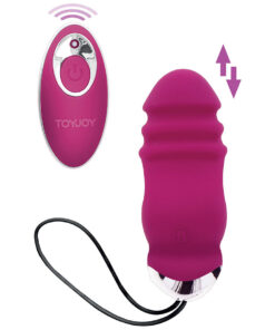 TOYJOY - HAPPINESS SUNN SIDE UP AND DOWN VIBRATOR REMOTE CONTROL FUCHSIA