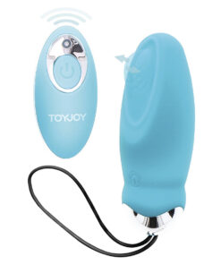 TOYJOY - HAPPINESS I'M SO EGGCITED REMOTE CONTROL VIBRATOR BLUE