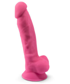 SILEXD  REALISTIC PENIS MODEL 7 PINK GLOW IN THE DARK