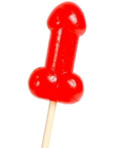 SECRETPLAY - CHERRY CANDY PENIS LOLLIPOP WITH SPICY HEAT EFFECT