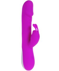 PRETTY LOVE - FLIRTATION ROBERT VIBRATOR WITH CLITORIS STIMULATOR