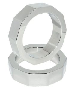 METAL HARD - PENIS AND TESTICLE NUT RING 45 MM