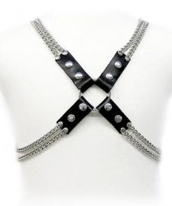 LEATHER BODY - CHAIN HARNESS