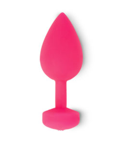 G-VIBE - FUNTOYS GPLUG ANAL RECHARGEABLE VIBRATOR SMALL NEON PINK 3CM