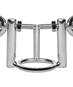 METAL HARD - GLAND RING WITH URETHRAL DILATOR PRESS