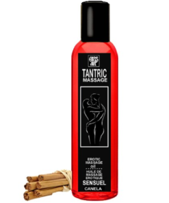 EROS-ART - NATURAL TANTRIC MASSAGE OIL AND APHRODISIAC CINNAMON 100 ML