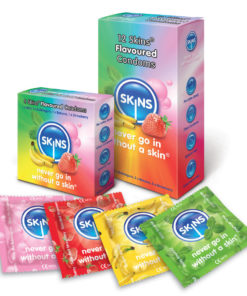 SKINS - CONDOM FLAVOURS 12 PACK