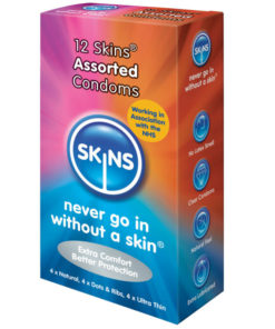 SKINS - CONDOMS ASSORTED 12 PACK