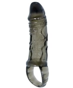 BAILE - PENIS EXTENSION SHEATH WITH STRAP FOR TESTICLES 11.5 CM