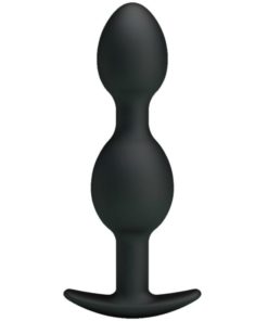 PRETTY LOVE - SILICONE ANAL BALLS 12.5 CM BLACK