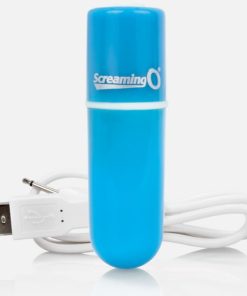 SCREAMING O - RECHARGEABLE VIBRATING BULLET VOOOM BLUE