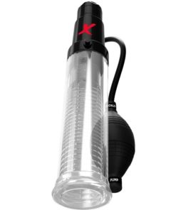 PDX ELITE - SUCK N PUMP STROKER VIBRATING MASTURBATOR STIMULATING WAVE PUMP