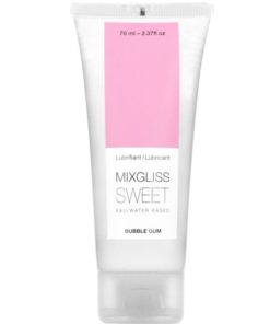 MIXGLISS - WATER BASED LUBRICANT GUM FLAVOR 70 ML