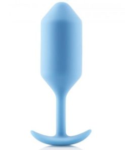 B-VIBE - SNUG ANAL PLUG 3 SKY BLUE