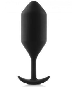 B-VIBE - SNUG ANAL PLUG 4 BLACK