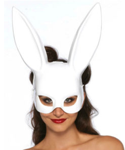 LEG AVENUE - MASQUERADE RABBIT MASK WHITE